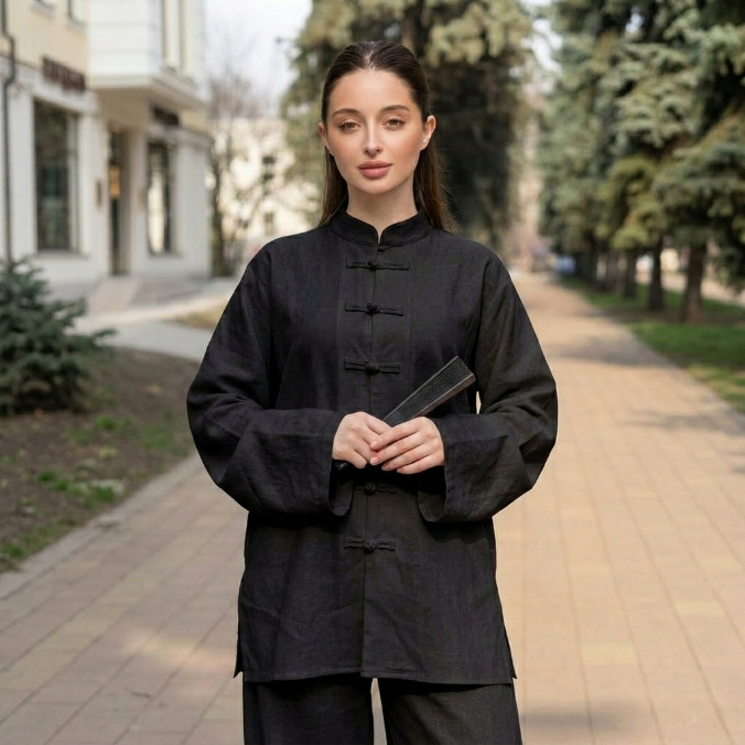 Enssemble Elégant Asiatique